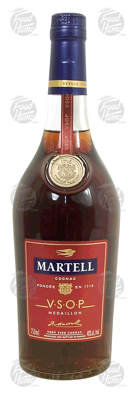 Martell V.S.O.P. Medaillon cognac, very fine, 40% alc. by vol. Full-Size Picture
